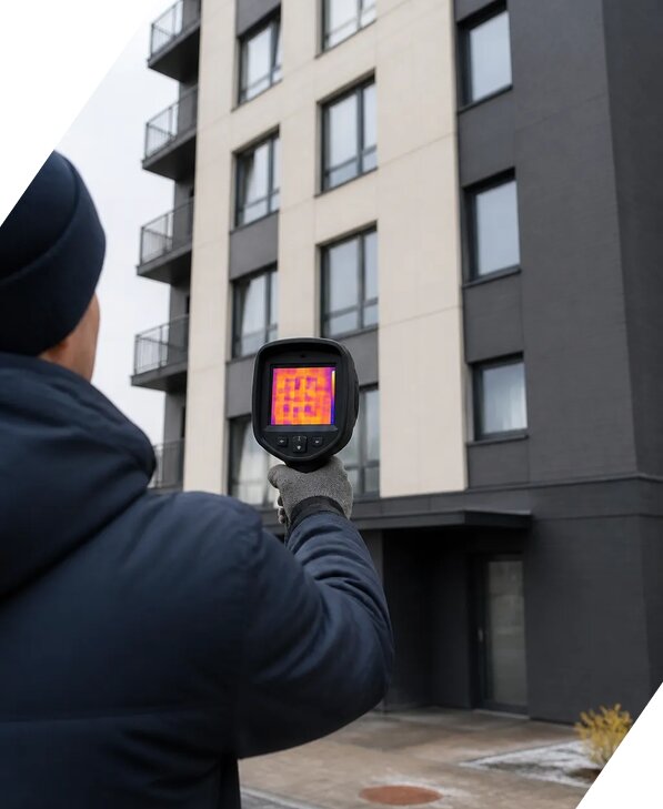 Тепловизионное обследование зданий в Шахтах от 5427 р. | ЭкспертизаРоссия